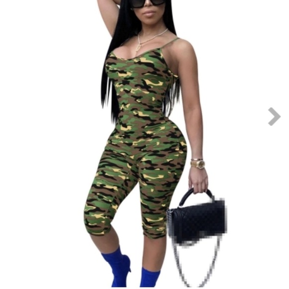 camouflage jumpsuits
